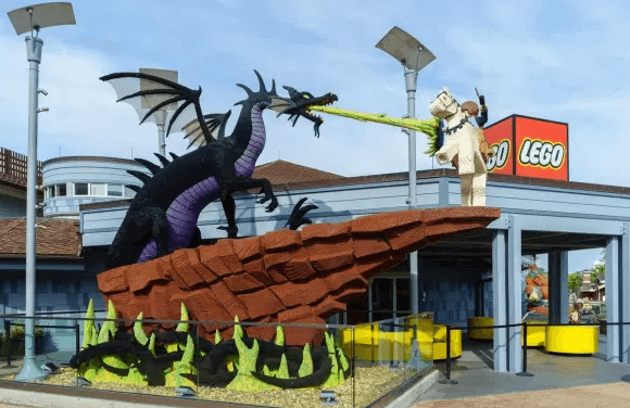 Loja LEGO em Orlando.