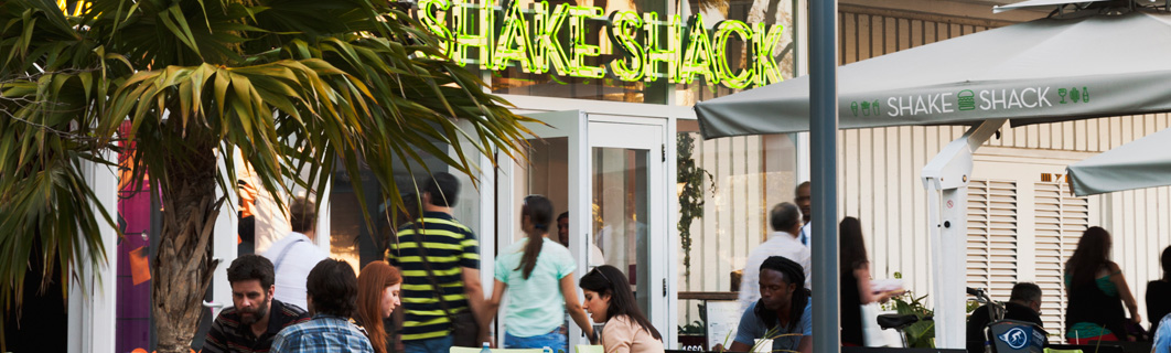 Restaurante Shake Shack na Lincoln Road em Miami.