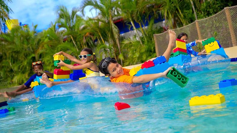 Orlando em Junho: parque aquático da LEGO é uma boa opção.