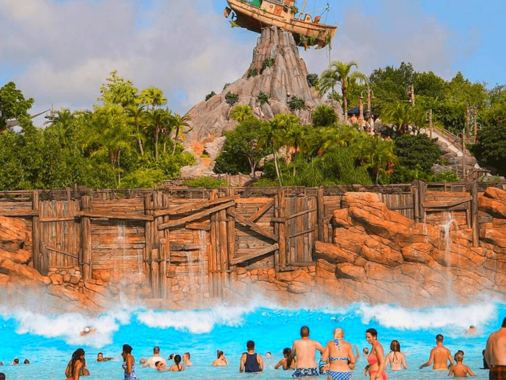 Typhoon Lagoon Surf Pool: a maior piscina de ondas da América do Norte.