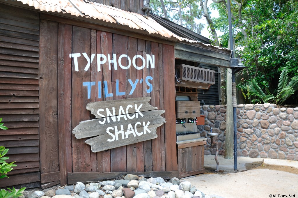 Snack Shack no Disney's Typhoon Lagoon.